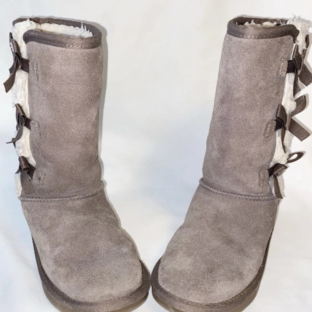 Kookaburra Victoria Tall Chestnut Fashion Women's Boots 6‎ Ugg Cozy Suede - Picture 9 of 15